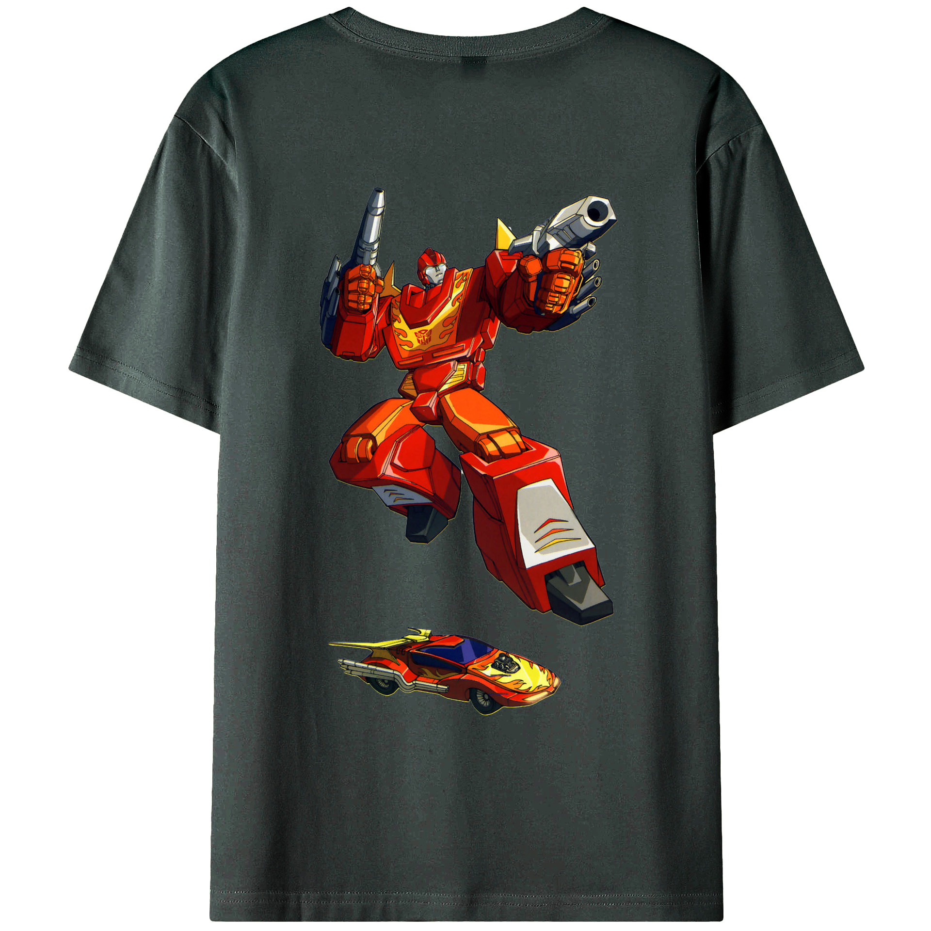 （画像用）  綿100％ メンズ半袖Tシャツ（バックプリント） 通気性